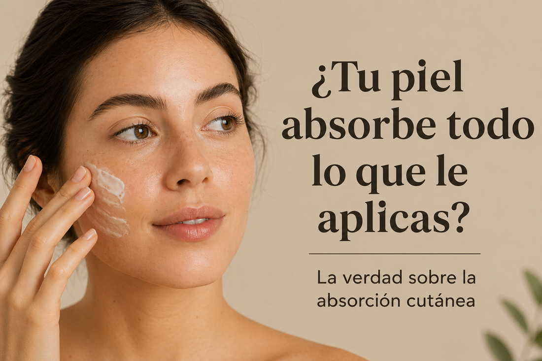 ¿Puede la piel absorber todo lo que le aplicas? Qué realmente penetra… y qué no